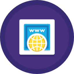 Domain registration icon