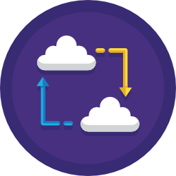 Cloud computing icon