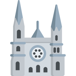 cathédrale de chartres Icône