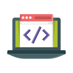 Web coding icon