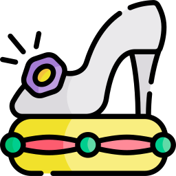 Glass shoes icon