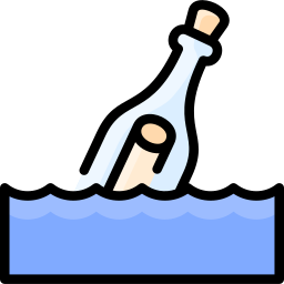 Message in a bottle icon