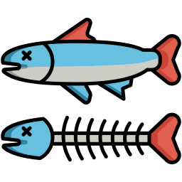 Dead fish icon