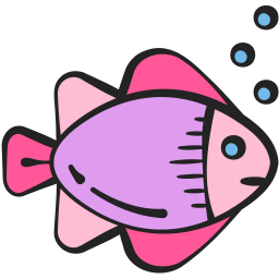 tropischer fisch icon