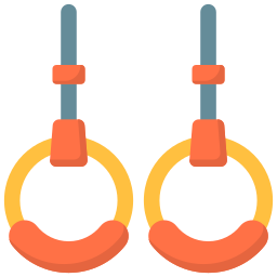 Gymnastic rings icon