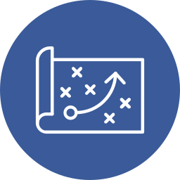 Planning strategy icon