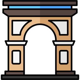 Arc de triomphe icon