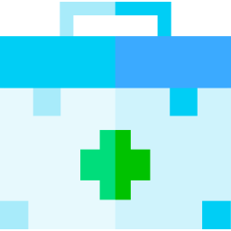 First aid kit icon