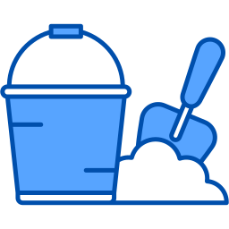 Sand bucket icon