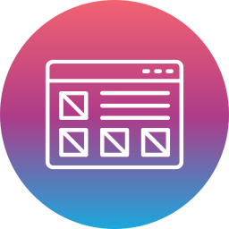 Wireframe icon