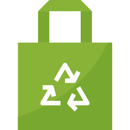 Eco bag icon