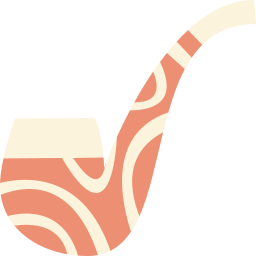 Smoking pipe icon