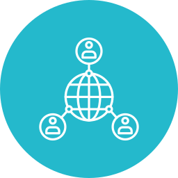 Global network icon