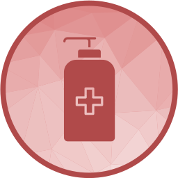 Hand sanitizer icon