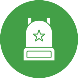 Backpack icon