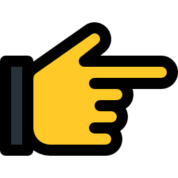 Pointing right icon