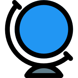 wereldbol icoon