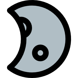 Half moon icon