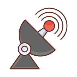 antenne satellite Icône