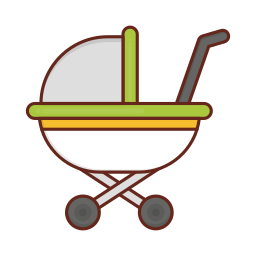 kinderwagen icon