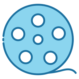 Film reel icon