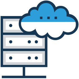 Cloud server icon