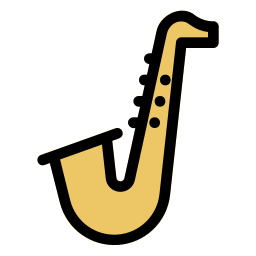 saxofoon icoon