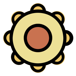 Tambourine icon