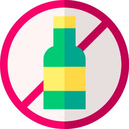 No alcohol icon