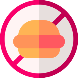 No fast food icon