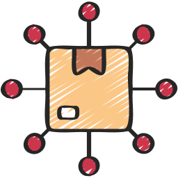 distribution Icône