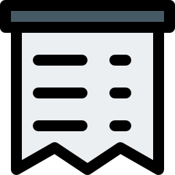 Receipt icon