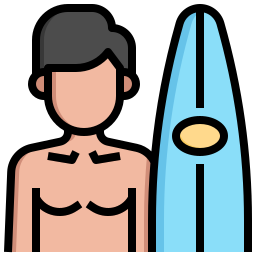 Surfboard icon