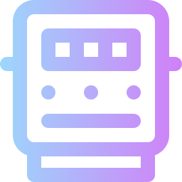 Electric meter icon