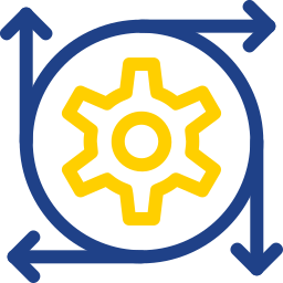 Data transformation icon