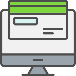 Online payment icon