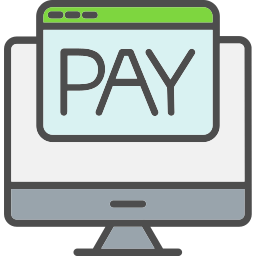 Online payment icon