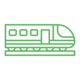 High speed train icon