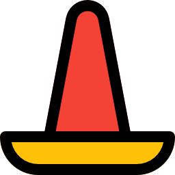 Mexican hat icon