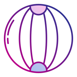 piłka plażowa ikona