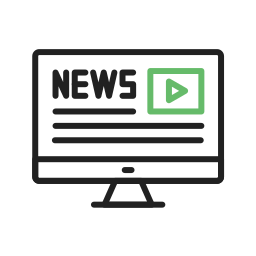 News report icon