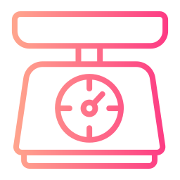 Food scale icon