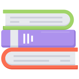 Book stack icon