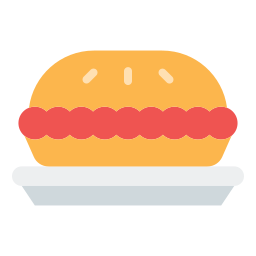 Apple pie icon