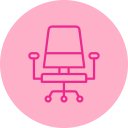 Office chair icon