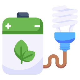 Eco energy icon