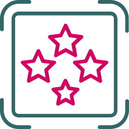 Four stars icon