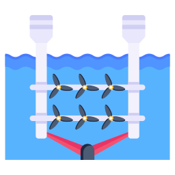 Hydro power icon