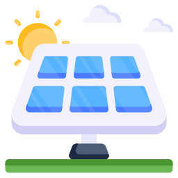 Solar panel icon