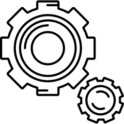 duas dentadas Ícone